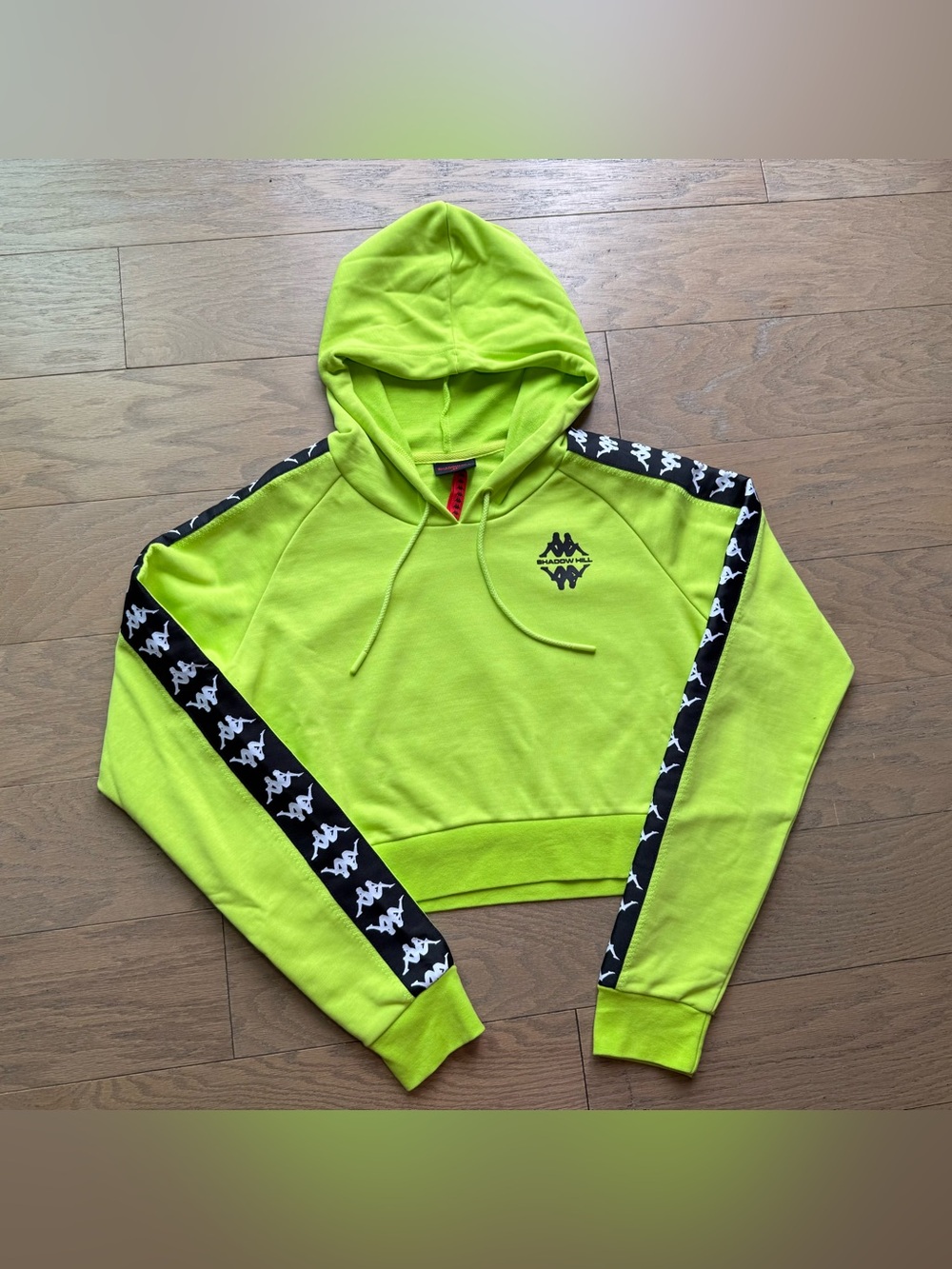 Kappa x Shadow Hill cropped hoodie